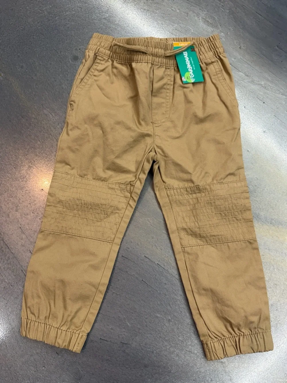 Garanimals Kids Khaki Elastic Waist Joggers